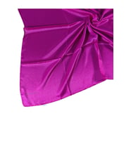 Mısırlı Eşarpları Düz Renk Kristal Eşarp (Fuşya)