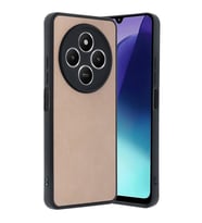 Xiaomi Redmi 14c Kılıf Aras Deri Kapak - Pudra