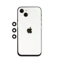 Apple İphone 14 Shine Kamera Lens - Gümüş