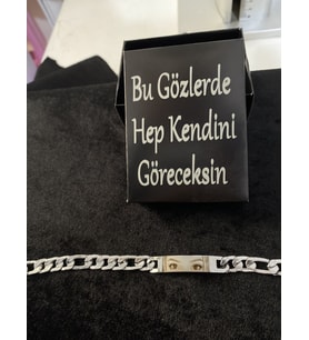 Çelik Göz Bileklik - Gözlerim Üzerinde Diyenlere En Güzel Ürün