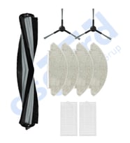 VİOMİ V5 – V5 PRO – ALPHA 2 PRO Uyumlu 1 Ana Fırça 2 Yan Fırça 2 Filtre 4 Mop PKT-iasgf0001005
