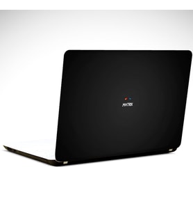 Matrix Mavi Kırmızı Laptop Sticker 19 inch (40,5X27CM)