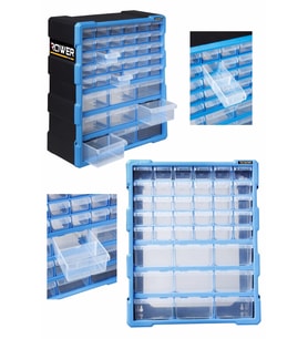 Mono Blok Çekmeceli Organizer 39'lu Büyük Boy ASR-6001