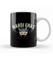 Celebrating Mardi Gras 2020 Colorful Mask Festive Kupa Bardak Porselen