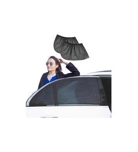 Araba Araç Yan Cam Perdesi Güneşlik Gölgelik Güneş Koruyucu Çocuk Ve Bebekler Için Arka Koltuk Perde 2 Adet