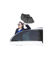Araba Araç Yan Cam Perdesi Güneşlik Gölgelik Güneş Koruyucu Çocuk Ve Bebekler Için Arka Koltuk Perde 2 Adet