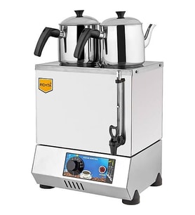 Remta REM.EP02(A) 20 Model Çift Demlikli Elektrikli Çay Ocağı 14 lt (Pleytsiz) - Kahveci-Demlik Dahil Değildir