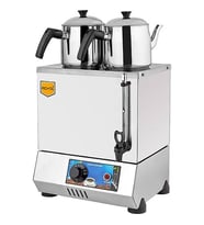 Remta REM.EP02(A) 20 Model Çift Demlikli Elektrikli Çay Ocağı 14 lt (Pleytsiz) - Kahveci-Demlik Dahil Değildir