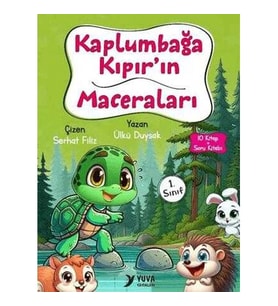 KAPLUMBAĞA KIPIR'IN MACERALARI 10 KİTAP SET ( 1. SINIFLAR İÇİN)