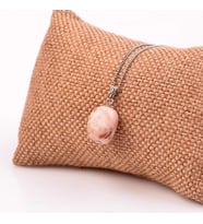 Pembe Opal Taşı Kolye - Şekilsiz Taşlar