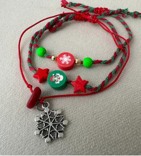 Yeni Yıl Şans Dilek Bileklikleri, Kar Tanesi - Noel Baba