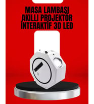 Taşınabilir 360° Ayarlanabilir Gökyüzü Projeksiyon Lambası