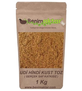BenimAktar Udi Hindi Kust-i Bahri Tozu Saf 1 Kg