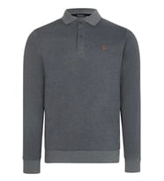 V4007 DEWBERRY ERKEK SWEATSHIRT-KOYU ANTRASİT