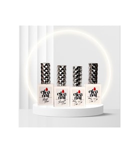RUBBER REMOVABLE BASE GEL VE MATT STEEL TOP COAT SETİ