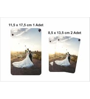 KARTSAN PVC FOTOĞRAF BASKI ALBÜM 3 ADET FOTOĞRAF SETİ