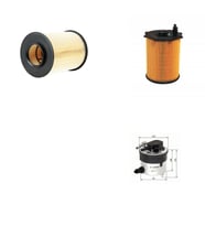 Bosch Filtre Bakım Seti Volvo V50 1.6 Dizel 2007-2010 110 Beygir Hava + Yağ f. + Yakıt Filtre Bosch