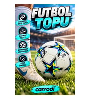 Dayanıklı Dikişli Futbol Topu – Kaymaz Yüzeyli Antrenman ve Günlük Oyun Topu
