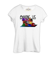 Among Us I Beyaz Kadın Tshirt