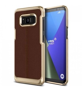 VRS Design Galaxy S8 ile Uyumlu Simpli Mod Kılıf Brown