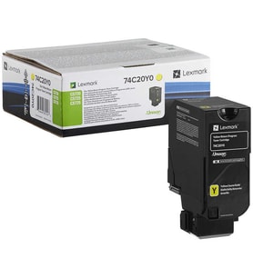 Lexmark CS720-74C50Y0 Sarı Toner