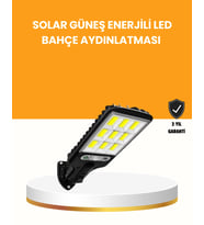 Sensörlü Sokak Tipi Lamba Günlük Kullanım İçin İdeal