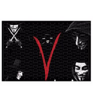 V For Vendetta Blood in V Puzzle 240 Parça Yapboz