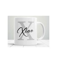 Kişiye Özel Baskılı X Harf Kupa