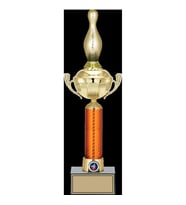 ODAK KUPA - Figürlü Kupalar - Bowling / Pin Figürlü Kupalar FG-056 A - 46 cm