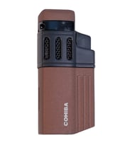 Cohiba 4 Torch Pürmüz Delici Kahverengi Siyah Metal Puro Çakmağı