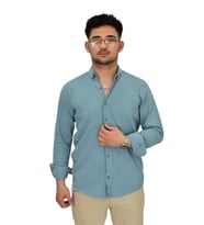 Erkek Spor Gömlek Regular Fit 9630 BGL-ST04413 (Mint Yeşili)