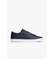 Tommy Hilfiger TH Hi Vulc Core Düşük Bilekli Deri II Essential Erkek Mavi Sneaker FM0FM05511DW5