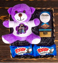 eJOYA Kişiye Özel Peluş Ayıcık Best Friends Hediye Kutusu 111628
