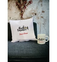 Radyoloji Teknikeri Kupa Bardak ve Yastık Set (Beyaz)
