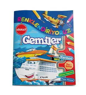 Renklendiriyoruz - Gemiler