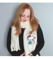 Hello Kitty Peluş Atkı