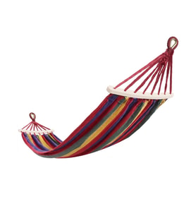 Madfox Tree Bed Lightweight Canvas Hamak KIRMIZI