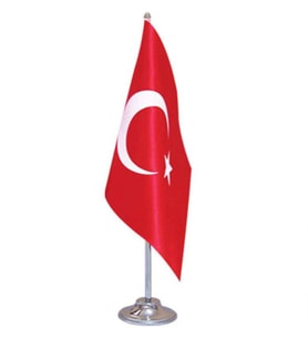 Firmalara özel masa bayrağı, şirket bayrağı, firma logo baskılı bayrak