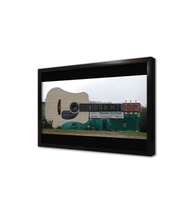 Gitar Çerçeveli Mdf Tablo