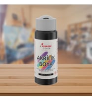 Lexroo Siyah Akrilik Boya 60ml