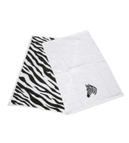 Faralya Life 30*50 Zebra Desenli 2 li %70Pamuk %30 Polyester Mutfak El Havlusu Yüksek Emicilik (Beyaz Zebra)
