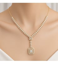 STİL İNCİSİ/XUPING JEWELRY BAGET MODEL KOLYE