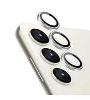 Microsonic Samsung Galaxy S25 Tekli Kamera Lens Koruma Camı Gümüş (Gümüş)
