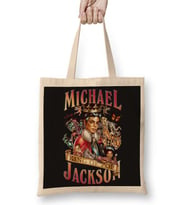Music King Of Pop Mıckael Jackson Bez Çanta Uzun Saplı