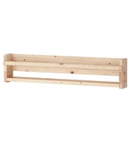 Çocuk Odası Duvar Rafı Huş MeridyenDukkan 70x9x16 cm Kitaplık-Oyuncak Rafı (Bej)