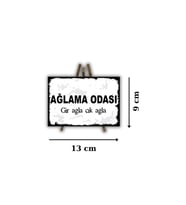 Ahşap Retro Masa Üstü Mdf Akıllı Tablo , Komik Sözler , Duvar Yazıları , Edebiyat - Akıllı186