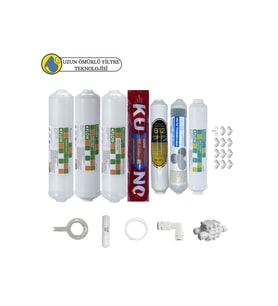 Purefer Kapalı kasa su arıtma cihazları  Sertifika 7li B12 alkali+Orijinal LgKuno mebran 4lü mineral
