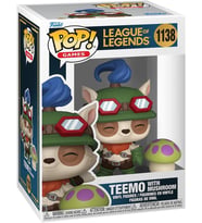 Funko Pop! & Buddy: Lol - Teemo With Shroom - League Of Legends - Koleksiyon Vinil Figür - Hediye Fi (Krem)