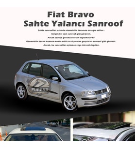 Fiat Bravo Siyah Yalancı Çakma Sahte Sunroof