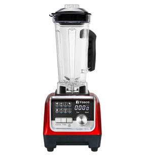 Vosco Bar Blender Pro Dijital 2 Lt Buz Kırıcılı 2200W Kırmızı